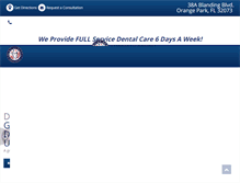 Tablet Screenshot of americandentalwellness.com